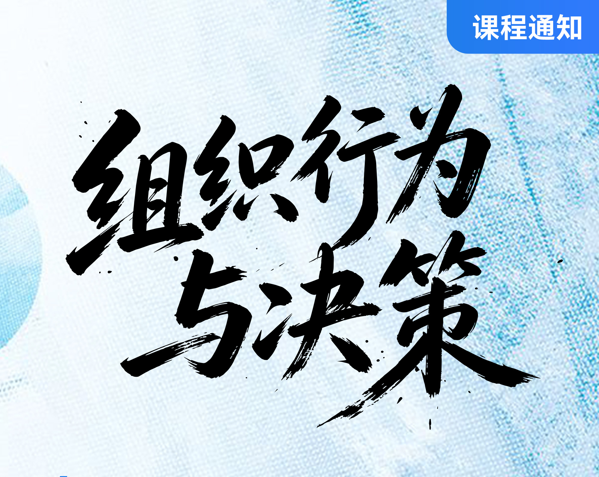 组织行为与决策